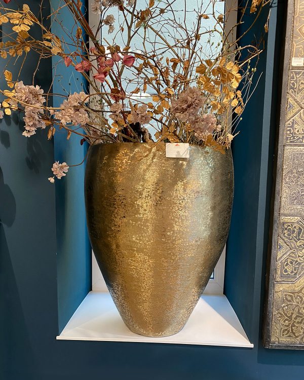 Goldene Vase